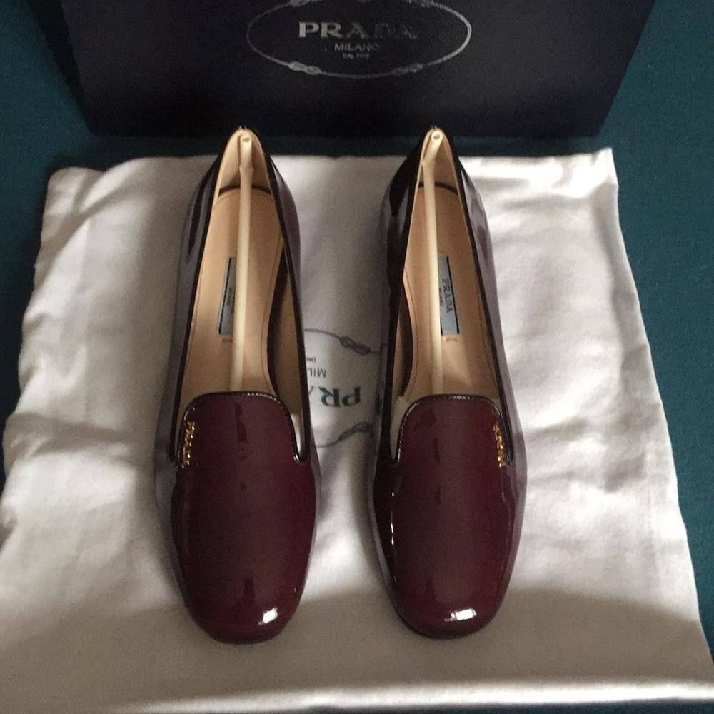 Prada flat shoes brand new